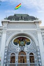 Government building facade, Sucre, Bolivia