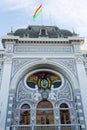 Government building facade, Sucre, Bolivia