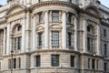 Government building, treasury, at the Horse parade square. London, UK