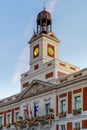 Government Clock also called Puerta del Sol Clock