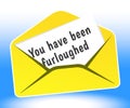 Government Furlough Letter Means Layoff For Federal Workers - 3d Illustration