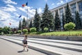 Government House in Chisinau city