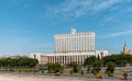 The Government House of Russia on Krasnopresnenskaya Embankment