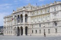 Government palace at Piazza Unita d `Italia in Trieste