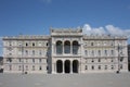 The Government palace on Piazza Unite in Trieste, Italy Royalty Free Stock Photo