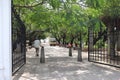 Entrance of the Bharathi Park in Puducherry, India