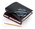 Government regulations Royalty Free Stock Photo