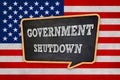 Government Shutdown Royalty Free Stock Photo
