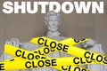 Government shutdowns in the United States Royalty Free Stock Photo