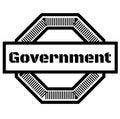 GOVERNMENT stamp on white background