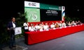 Governor of Aguascalientes, Carlos Lozano speaking