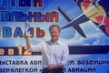 Governor of the Altai Territory Viktor Tomenko at the opening of the Wings of Siberia aviation show
