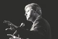 Governor Bill Clinton speaks at a New York rally