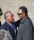 Governor Deval Patrick meets Reverend Jesse Jackson