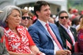 Governor General and Prime Minister at Canada Day event in Ottawa Royalty Free Stock Photo