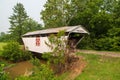 Governor Kirker Covered Bridge in Adams County, Ohio Royalty Free Stock Photo