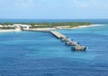 Governor`s Beach, Grand Turk Royalty Free Stock Photo