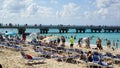 Governor's Beach on Grand Turk Island Royalty Free Stock Photo