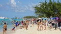 Governor's Beach on Grand Turk Island Royalty Free Stock Photo