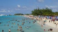 Governor's Beach on Grand Turk Island Royalty Free Stock Photo