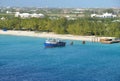 Governor`s Beach, Grand Turk Royalty Free Stock Photo