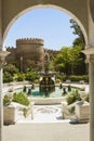 Governor`s Garden, Baku, Azerbaijan. Spring view in the Governor`s Garden of Baku, Azerbaijan Royalty Free Stock Photo