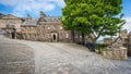 The Governor`s House in Edinburgh Castle. Scotland.