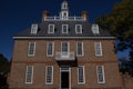 Governor`s Palace in Colonial Williamsburg Royalty Free Stock Photo