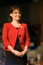 Governor Sarah Palin Vertical Smiling Royalty Free Stock Photo