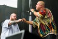 Action Bronson in concert at Governors Ball Royalty Free Stock Photo