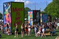 Crowd Fashion and Festival life at Governors Ball