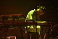 James Blake in concert at Governors Ball Royalty Free Stock Photo