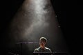 James Blake in concert at Governors Ball Royalty Free Stock Photo