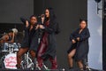 Kehlani in concert at Governors Ball Royalty Free Stock Photo