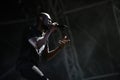 Stormzy in concert at Governors Ball Royalty Free Stock Photo