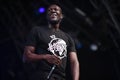 Stormzy in concert at Governors Ball Royalty Free Stock Photo