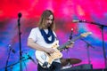 Tame Impala in concert at Governors Ball Royalty Free Stock Photo