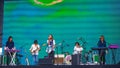 Tame Impala in concert at Governors Ball Royalty Free Stock Photo