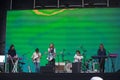 Tame Impala in concert at Governors Ball Royalty Free Stock Photo
