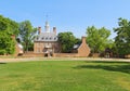 The Governors Palace Building in Colonial Williamsburg, Virginia