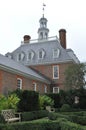 The Governors Palace Building in Colonial Williamsburg, Virginia