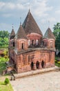 Govinda temple in Puthia village, Banglade Royalty Free Stock Photo