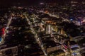 Govinda temple in Tirupati, India, aerial drone view Royalty Free Stock Photo