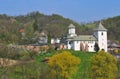 Spring image from govora monastery,romania