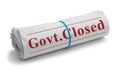 Govt. Closed Rolled Newspaper