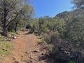 Gowan Hiking Trail in Tonto Natural Bridge State Park Royalty Free Stock Photo