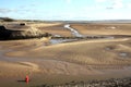 Gower Peninsula At The Loughor Estuary, Burry Port Royalty Free Stock Photo