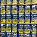 The Goya canned Green Pigeon Peas display at a Walmart Grocery Store in Orlando, Florida