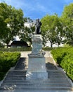 Goya statue, Museo Nacional del Prado, Madrid, Spain Royalty Free Stock Photo