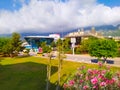 Goynuk, Antalya, Turkey - May 11, 2021: Turkey, Goynuk, Hotel Transatlantic